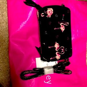 Vera Bradley Flirty Flamingo RFID 3-in-1 crossbody